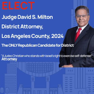 Judge David Milton for District Attorney, Speaking for Peoples Rights in Pasadnea 01-14-24