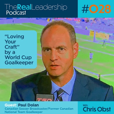 Guest Paul Dolan: "Loving your craft" by a World Cup Goalkeeper