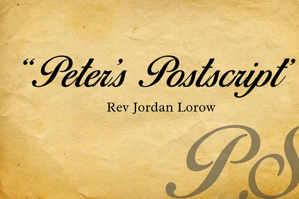 Peter's Postscript - Part 3