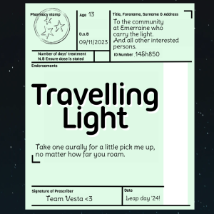 Prescribed Listening: Travelling Light