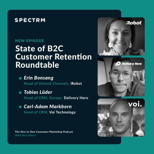 ”State of B2C Customer Retention” Roundtable with iRobot’s Erin Bonsang, Delivery Hero’s Tobias Lüder, and Voi Technology’s Carl-Adam Markborn