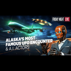 Friday Night Live: A.I. Actors & Robot Companions, Alaska’s Most Famous UFO Encounter & International Propaganda [Nov 17]