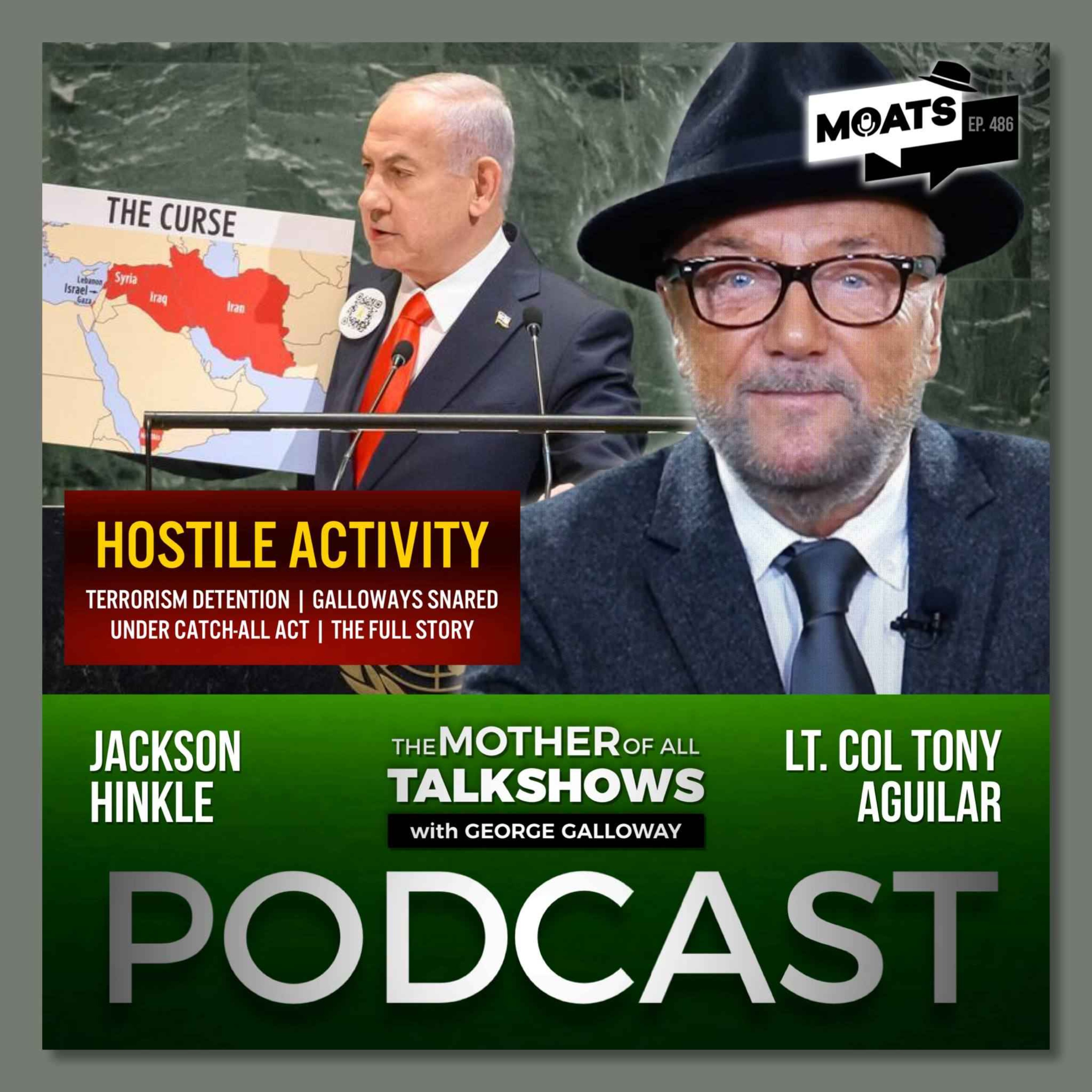 HOSTILE ACTIVITY | Terrorism detention | Galloways snared under catch-all act | The full story
