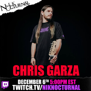 The CHRIS GARZA (Suicide SIlence) Interview