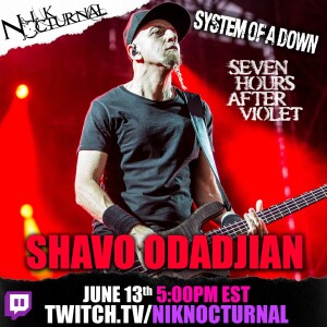 The SHAVO ODADJIAN (System Of A Down, Seven Hours After Violet) Interview