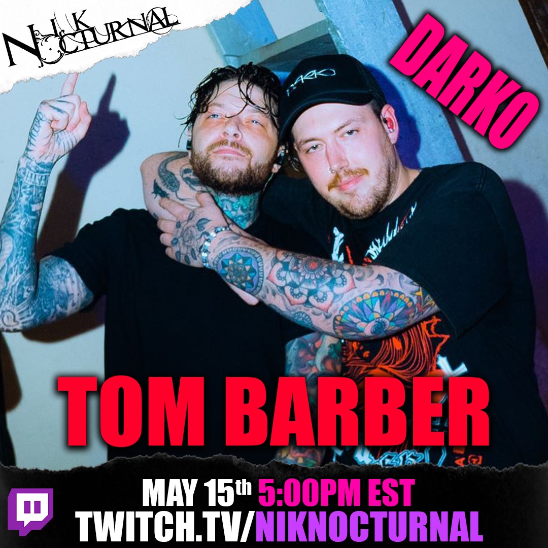 The TOM BARBER (Darko & Chelsea Grin) Interview