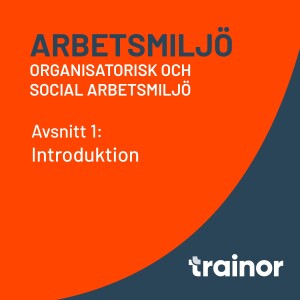 Arbetsmiljö – Organisatorisk och social arbetsmiljö del 1/8: Introduktion