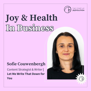 Joy & health in business - Sofie Couwenbergh