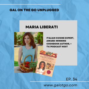 Maria Liberati, Italian Cuisine Expert, Award-Winning Cookbook Author, + TV/Podcast Host