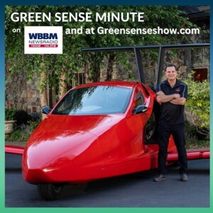 Flying Sports Car - Green Sense Minute