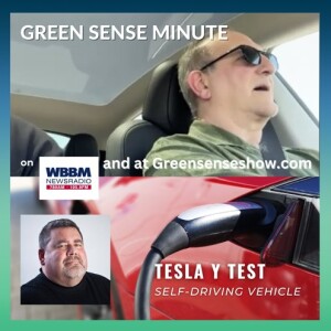Tesla Test Drive - Green Sense Minute