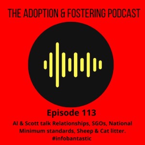 Episode 113 - Relationships, SGOs, Emergency Sheep Dogs and Cat litter