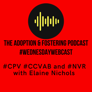 #WednesdayWebcast with Elaine Nicholls talking #CPV #CCVAB and #NVR