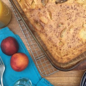 Ep 195: Peach Breakfast Bake