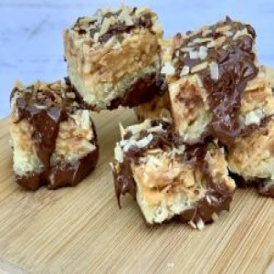 Ep 176: Samoa Cookie Bars