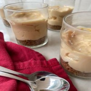 Ep 186: Salted Caramel and Pecan Cheesecake Pots