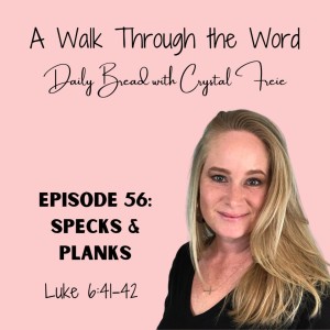 Episode 56: Specks & Planks