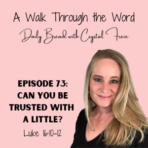 Episode 73: Can You Be Trusted With A Little?