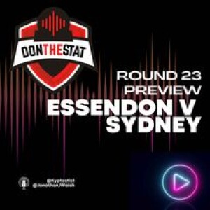 Don The Stat 2024 Round 23 vs Sydney Swans