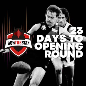 Don The Stat Countdown to Season 2025 - 23 Days to Go
