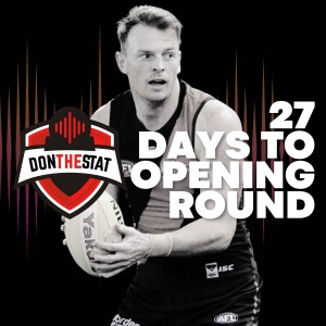 Don The Stat Countdown to Season 2025 - 27 Days to Go