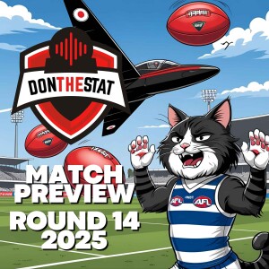 Don The Stat 2025 Round 14 Preview vs Geelong (Feat. Josh Wilson)