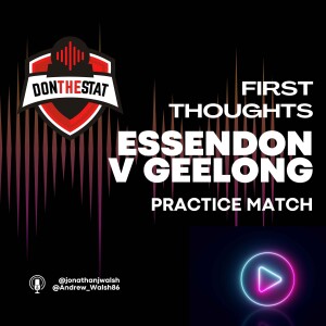 Don The Stat 2024 - Geelong Practice Match First Thoughts