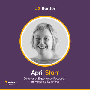 UX For All: Making Design a Public Utility - April Starr -S2 Ep.1