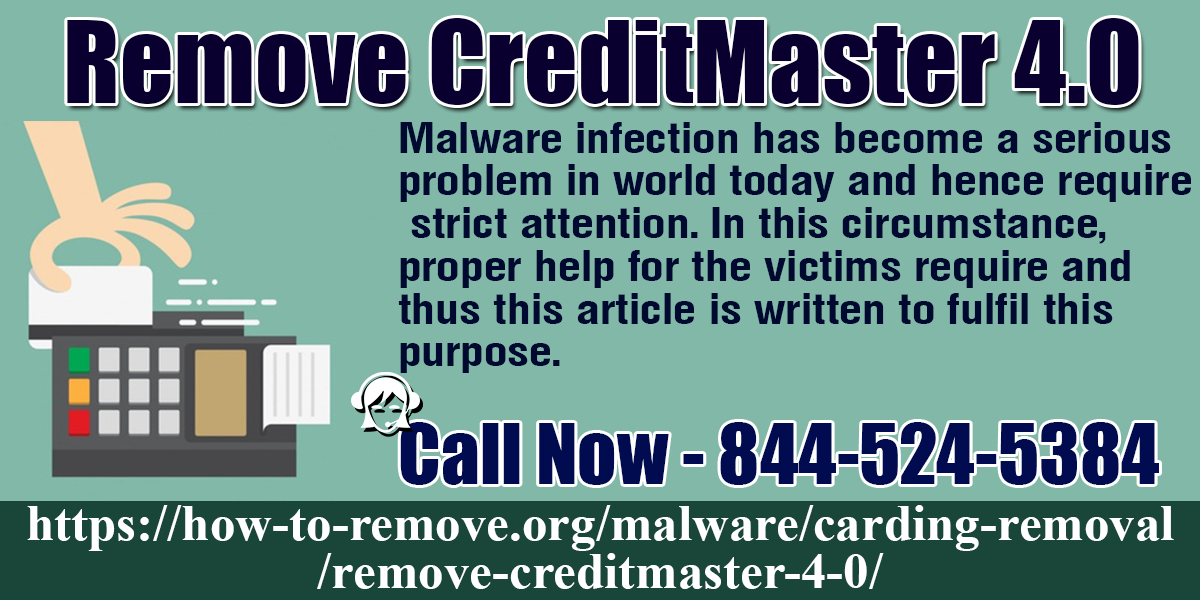 Remove CreditMaster 4.0