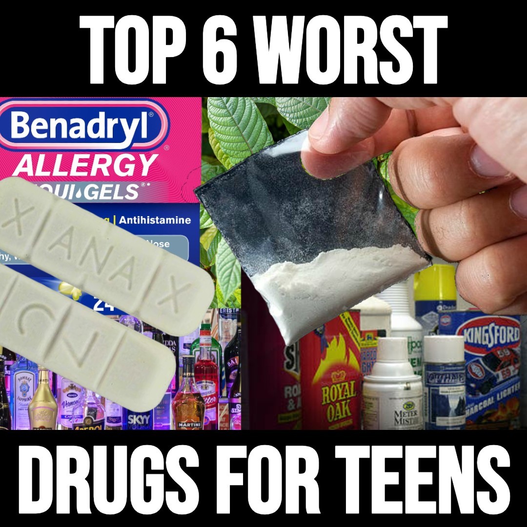 Top 6 WORST Drugs For Teens