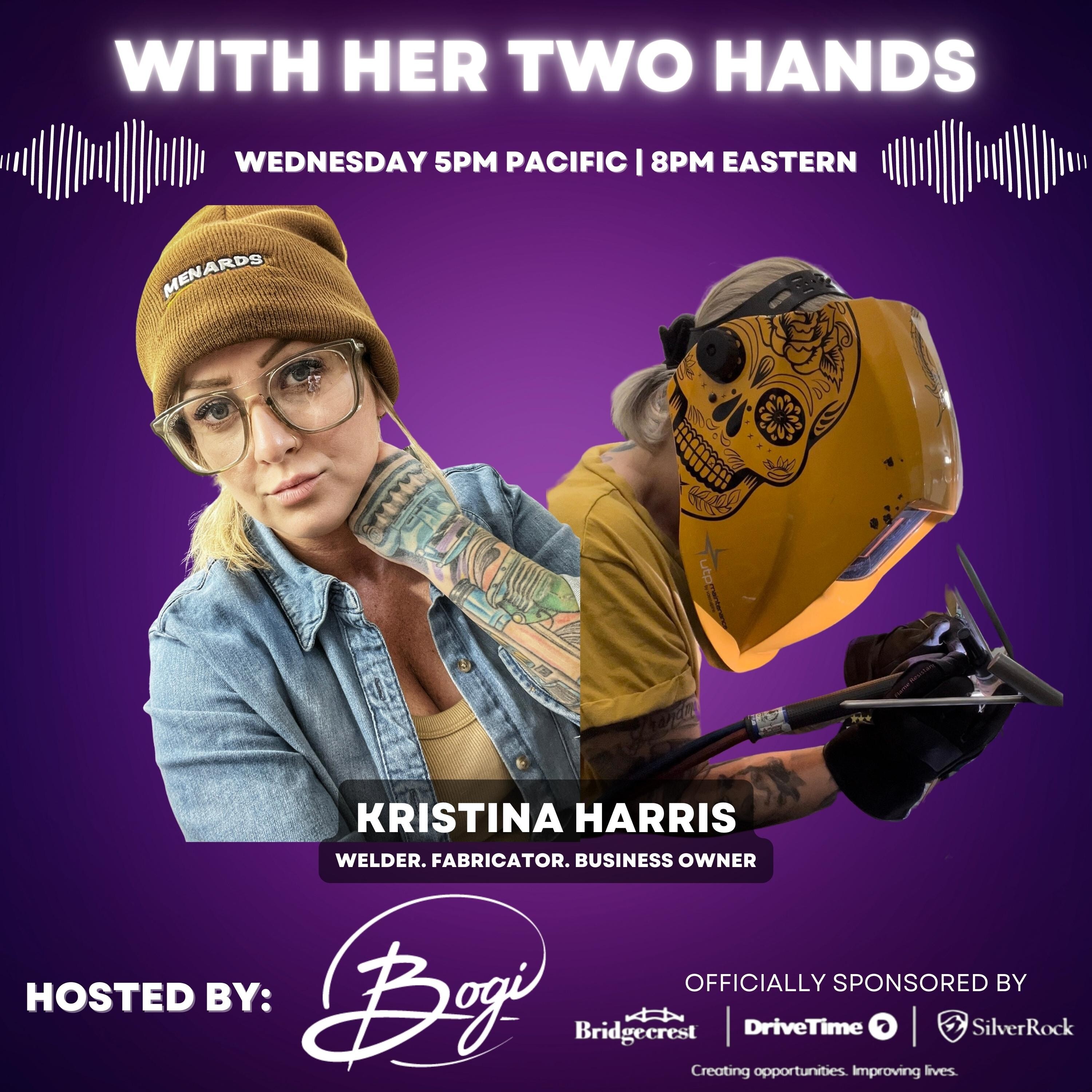 With Her Two Hands