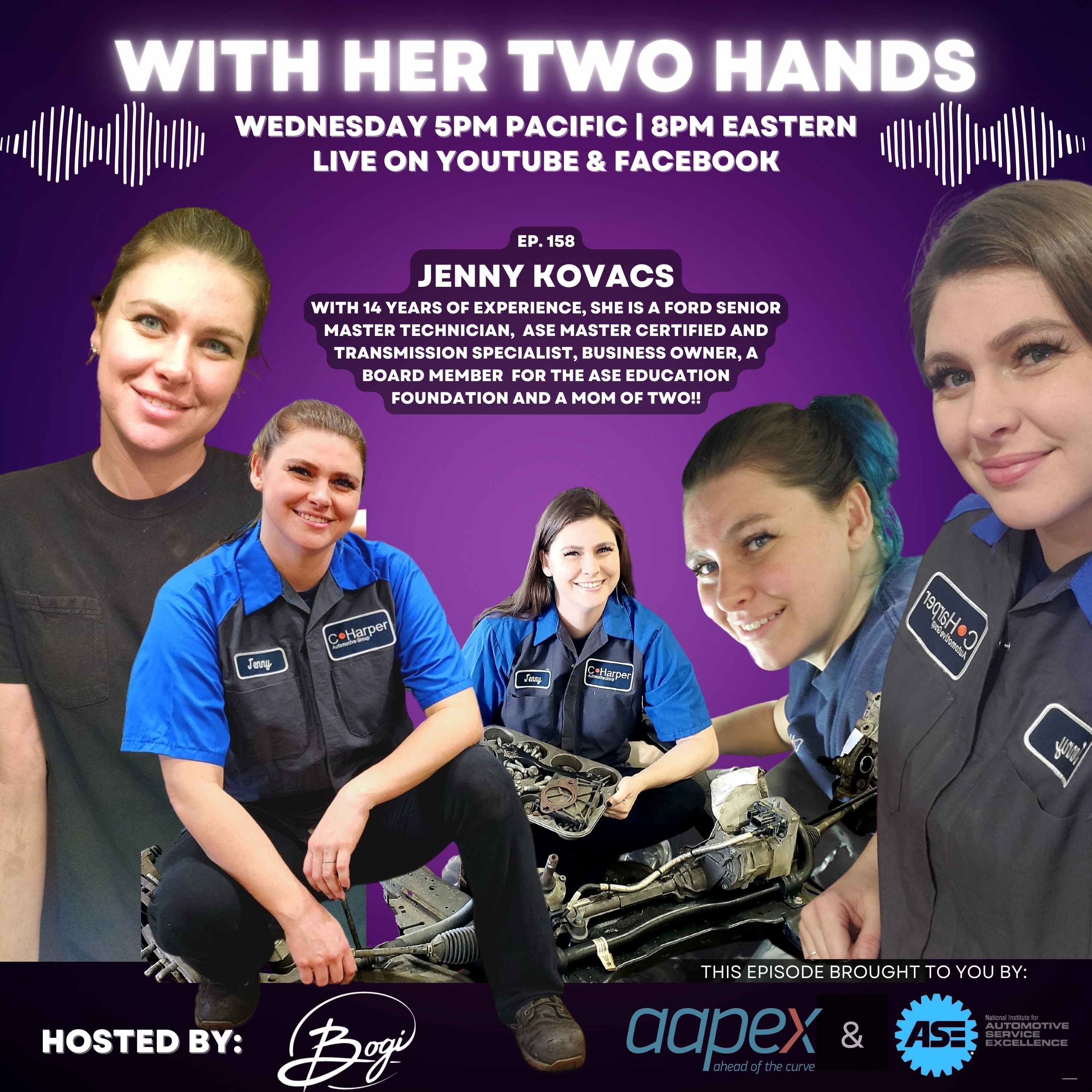 With Her Two Hands