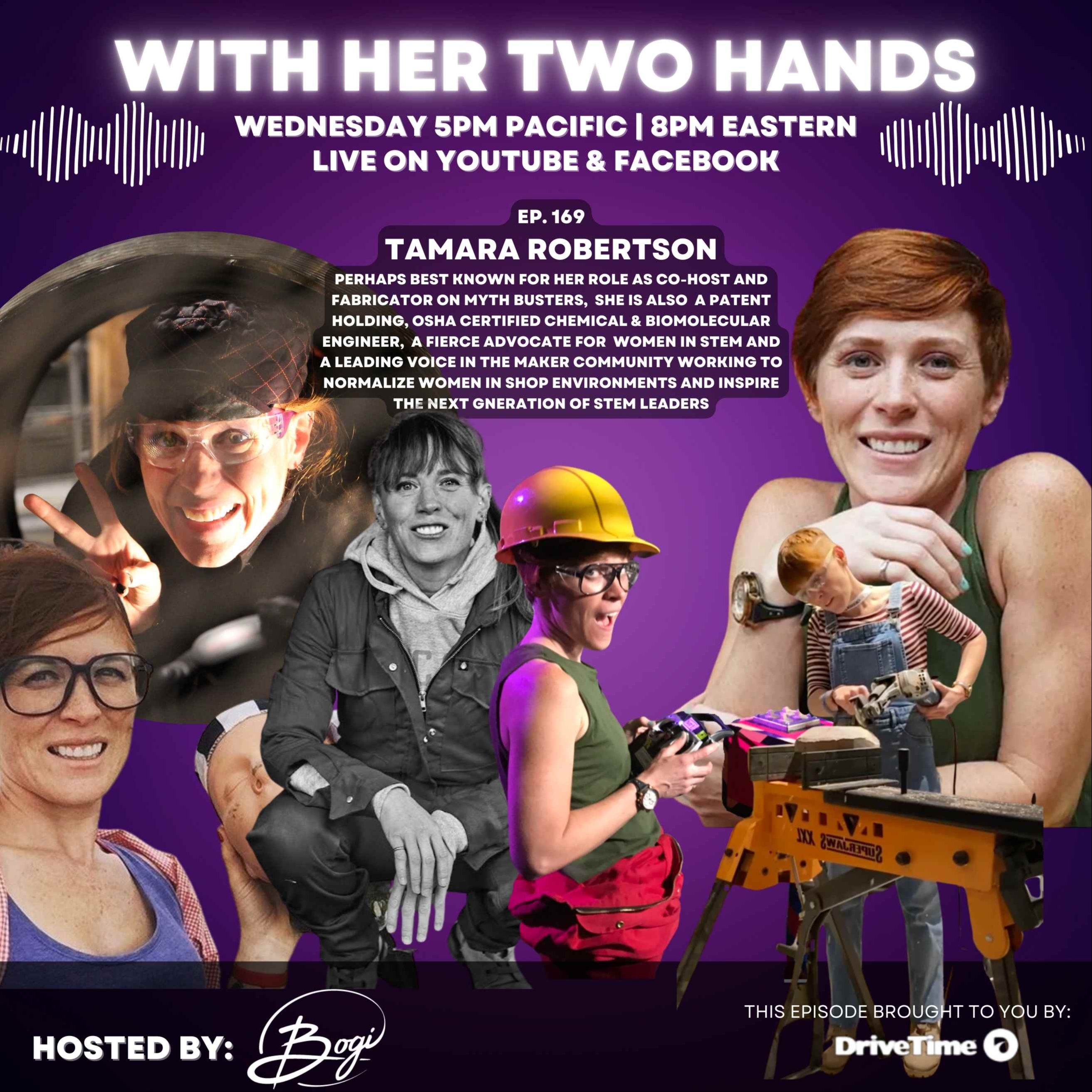 With Her Two Hands
