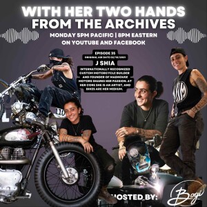 35. Award wining custom motorcycle builder, artist and mom