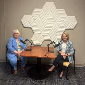 Episode 27: Dr. Flo Weierbach discusses research on caregiver health, challenges of rural health care, and the importance of interprofessional education for nurses