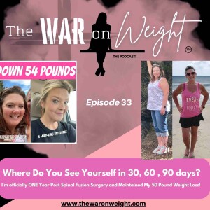 Where Do You See Yourself in 90 days or One Year From Now?  I’m Officially One Year Post Spinal Fusion and Maintained My 50 Pound Weight Loss