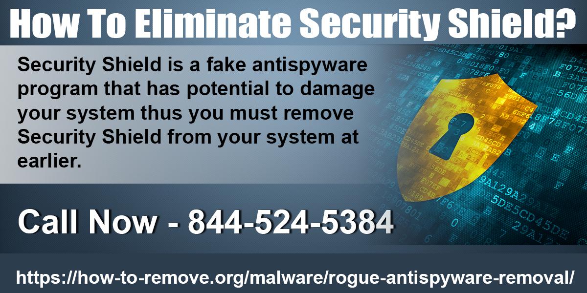 How to eliminate Security Shield?