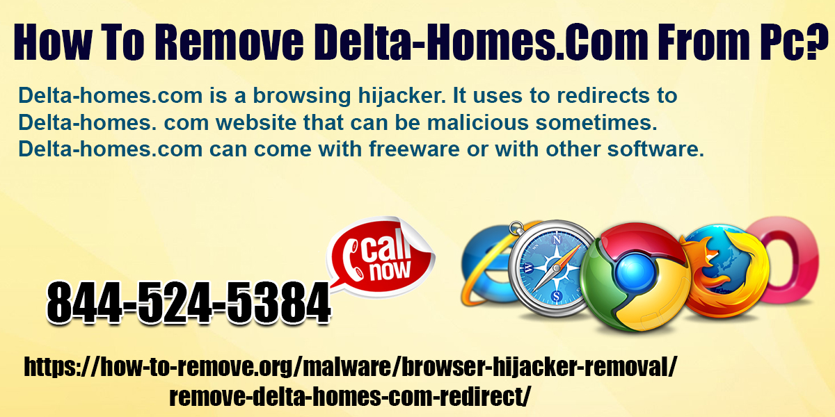 How To Remove Delta-Homes.com From PC?