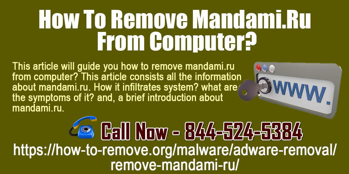 How To Remove Mandami.Ru From Computer?