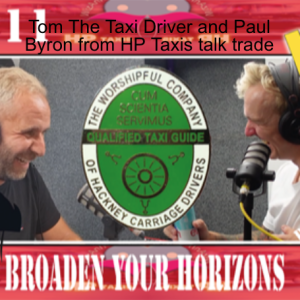 Tom The Taxi Driver and Paul Byron from HP Taxis talk trade
