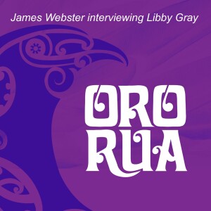 James Webster interviewing Libby Gray