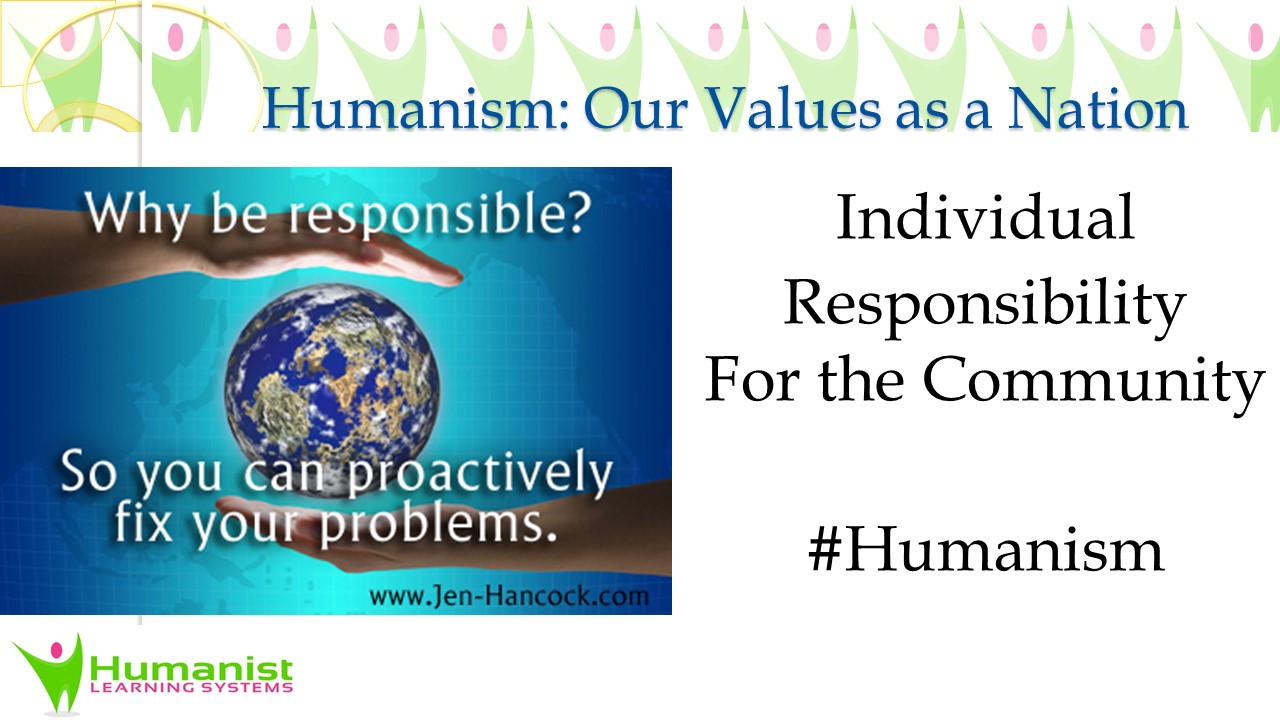 Humanism: Our Values as a Nation