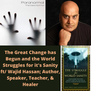 The Great Change has Begun and the World Struggles for it’s Sanity ft/ Wajid Hassan; Author, Speaker, Teacher, & Healer