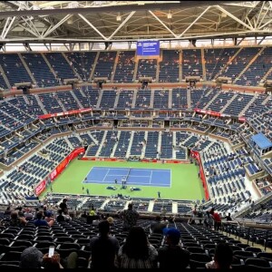 U.S. Open Arthur Ashe Kids Day on 8/27/ 2022 with my family.