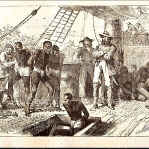 BLACK HISTORY: ”Slavery in America” with Co host Ms. ESTHER. Part 1 (sound effects of chains)