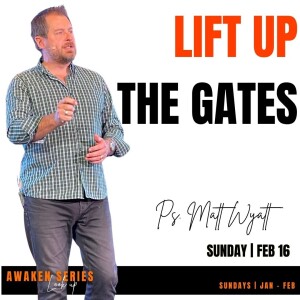 LIFT UP YOUR HEAD - The Missional intention around letting God into every areas of our lives.