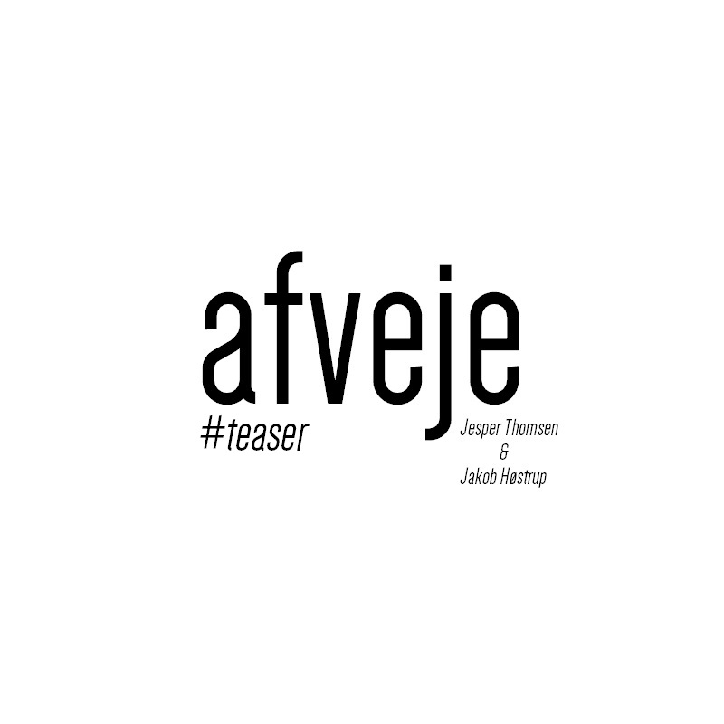 afveje - #teaser