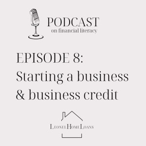 Starting a business and Business credit