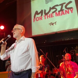 Samuel Sweek discusses Jeremy Corbyn's Peace & Justice Project, Music For The Many and more