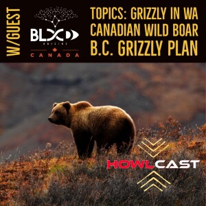 Howlcast with Mark Hall of Blood Origins Canada - Grizzly Bear x2 and Canada’s Super Pigs